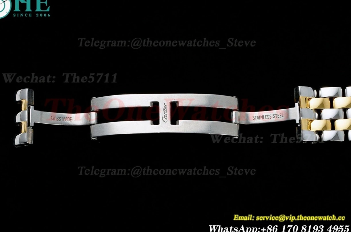 Quartz 27mm De YG Dial SS AF Secrete Ladies Panthere Dia Mop 0127